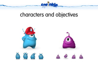 characters and objectives
 