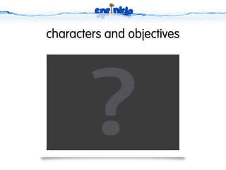 characters and objectives
 