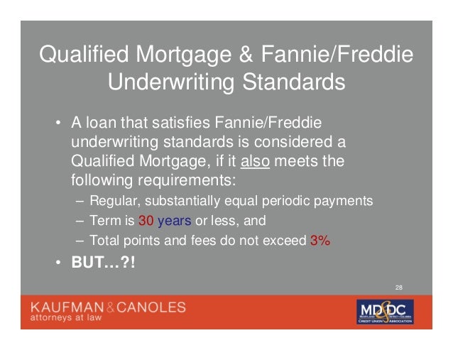 Cfpb Regulations On Ability To Repay And Qualified Mortgages Mddccu