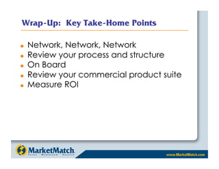 Wrap-Up: Key Take-Home Points
 