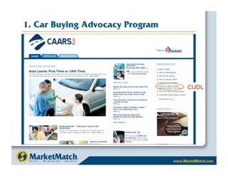 1. Car Buying Advocacy Program




                                 CUDL
 