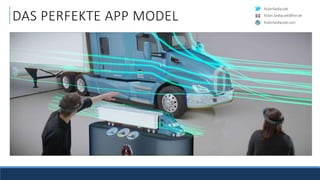 RobinSedlaczek
RobinSedlaczek.com
Robin.Sedlaczek@live.de
DAS PERFEKTE APP MODEL
 