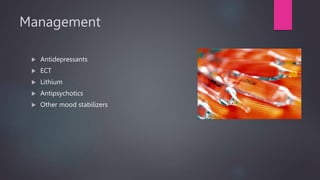 major depressive disorder detailed presentation | PPTX