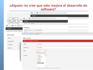 ¿Alguien no cree que esto mejora el desarrollo de software? 