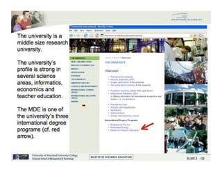 Context and landscape
Oldenburg
 