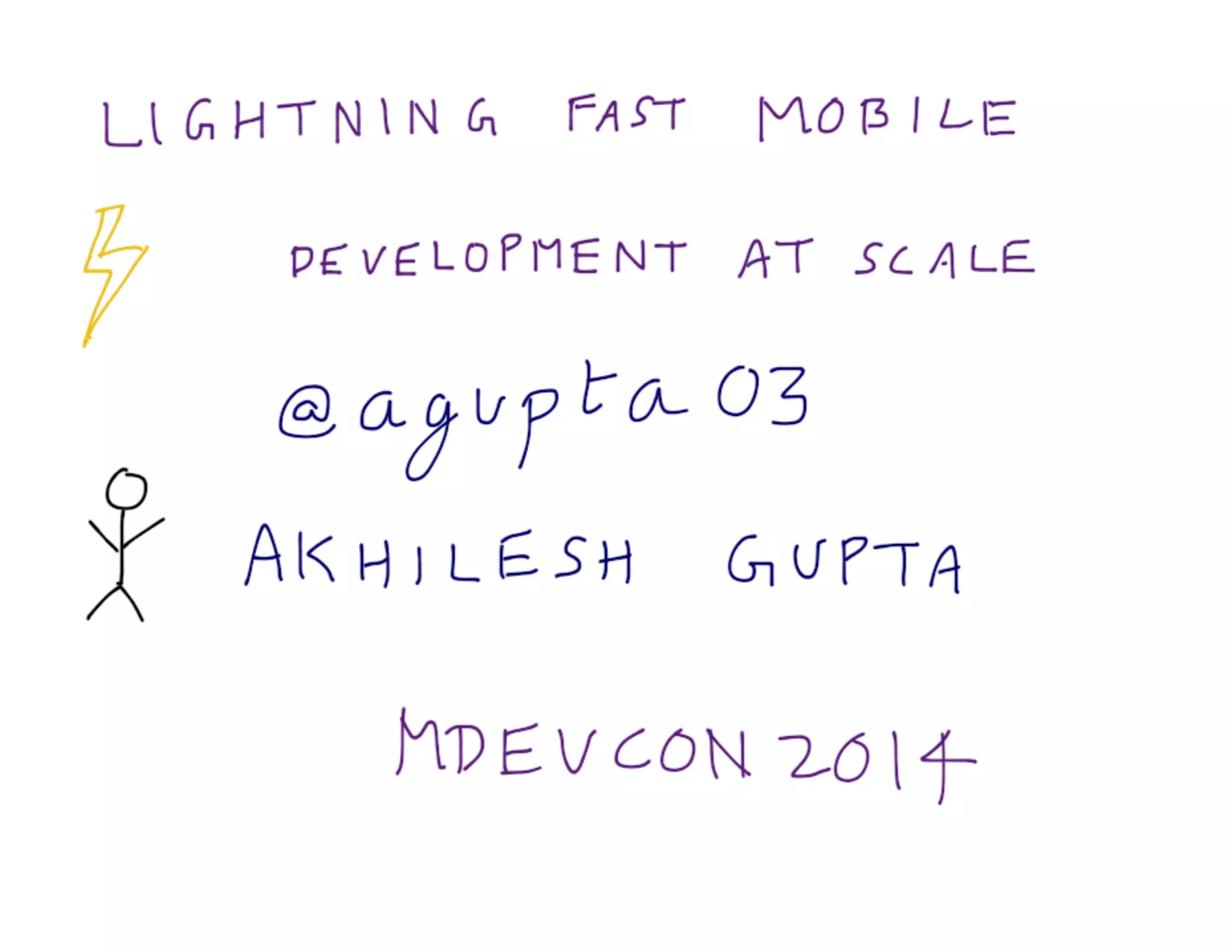 Mdevcon 2014: Lightning fast mobile development at scale