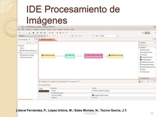 IDE Procesamiento de
       Imágenes




Liberal Fernández, P.; López Urbina, M.; Sales Montes, N.; Tocino García, J.T.
                                               10/04/2012                        38
 