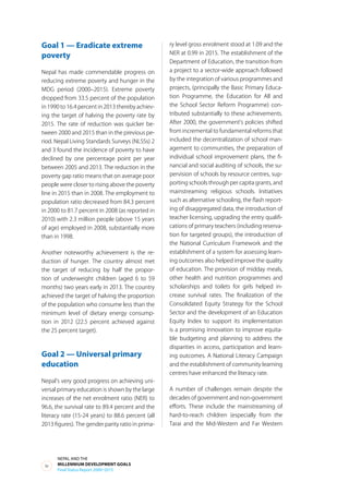 Commendable Rate Mdg status-report-2016 | PDF