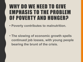 Mdg 1: Eradicate Extreme Hunger and Poverty | PPTX
