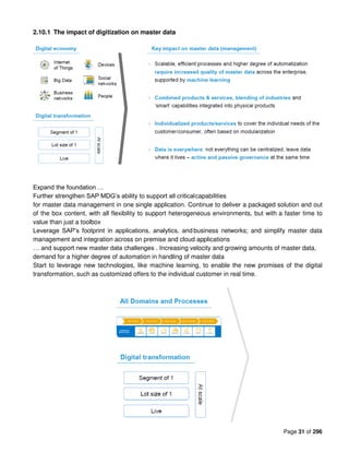 MDG GUIDE SAP GOVENANCE LEARN PRACTICE ANYONE | PDF