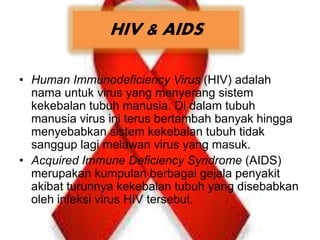 Memerangi HIV/AIDS, Malaria dan Penyakit Menular lainnya | PPT