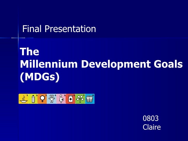 Millennium Development Goal 7 Target B