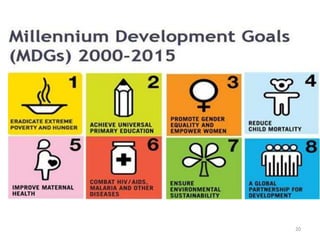 Sustainable Development Goals (SDGs) Millennium Development. Goals ...