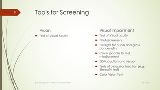 Vision Screening for Children, #StopLookandListen | PDF