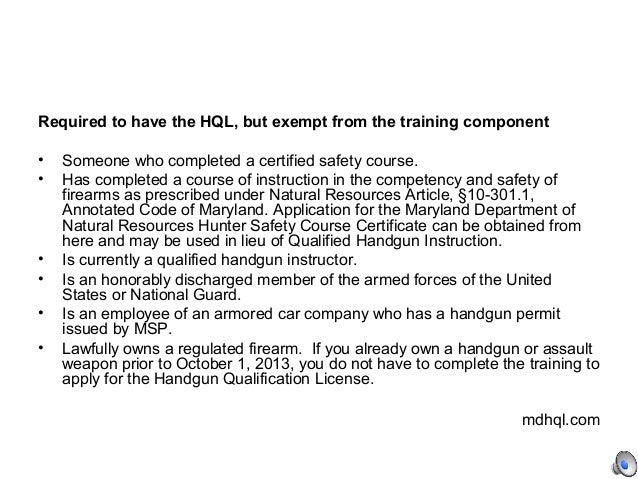 Maryland Department Of Natural Resources Hunter Safety Course Maryland Department Of Natural Resources Hunter Safety Course