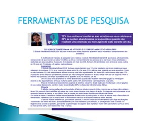 FERRAMENTAS DE PESQUISA 