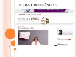 BLOGS E REFERÊNCIAS 