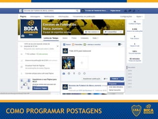 COMO PROGRAMAR POSTAGENS
 
