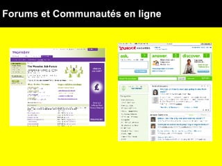 Forums et Communautés en ligne   