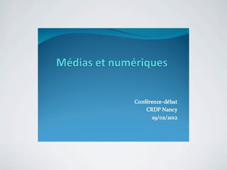 Internet et les médias sociaux