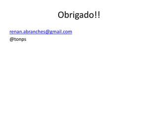 FerramentasCrowdsourcingSites de crowdsourcing – são sites onde o próprio usuário faz o conteúdo. Ex.: IG minha noticia, vc no G1, gafanhoto entre outros.O importante nesse caso são as palavras-chaves.Ganham relevância pois são feitos por pessoas “normais”