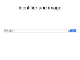 Identifier une image 
 