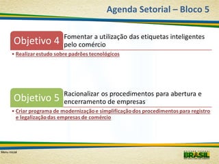 Agenda Setorial – Bloco 5

Menu inicial

 