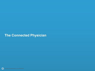 The Connected Physician




26   Contents are proprietary and confidential.   #MayoRagan | @chimoose
 