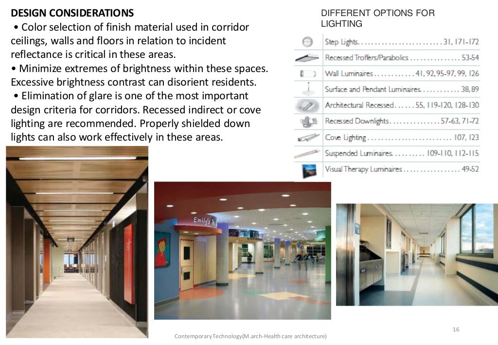 LIGHTING IN HOSPITALS