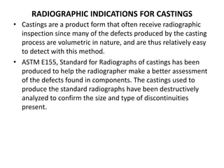 Radiography ndt | PPTX