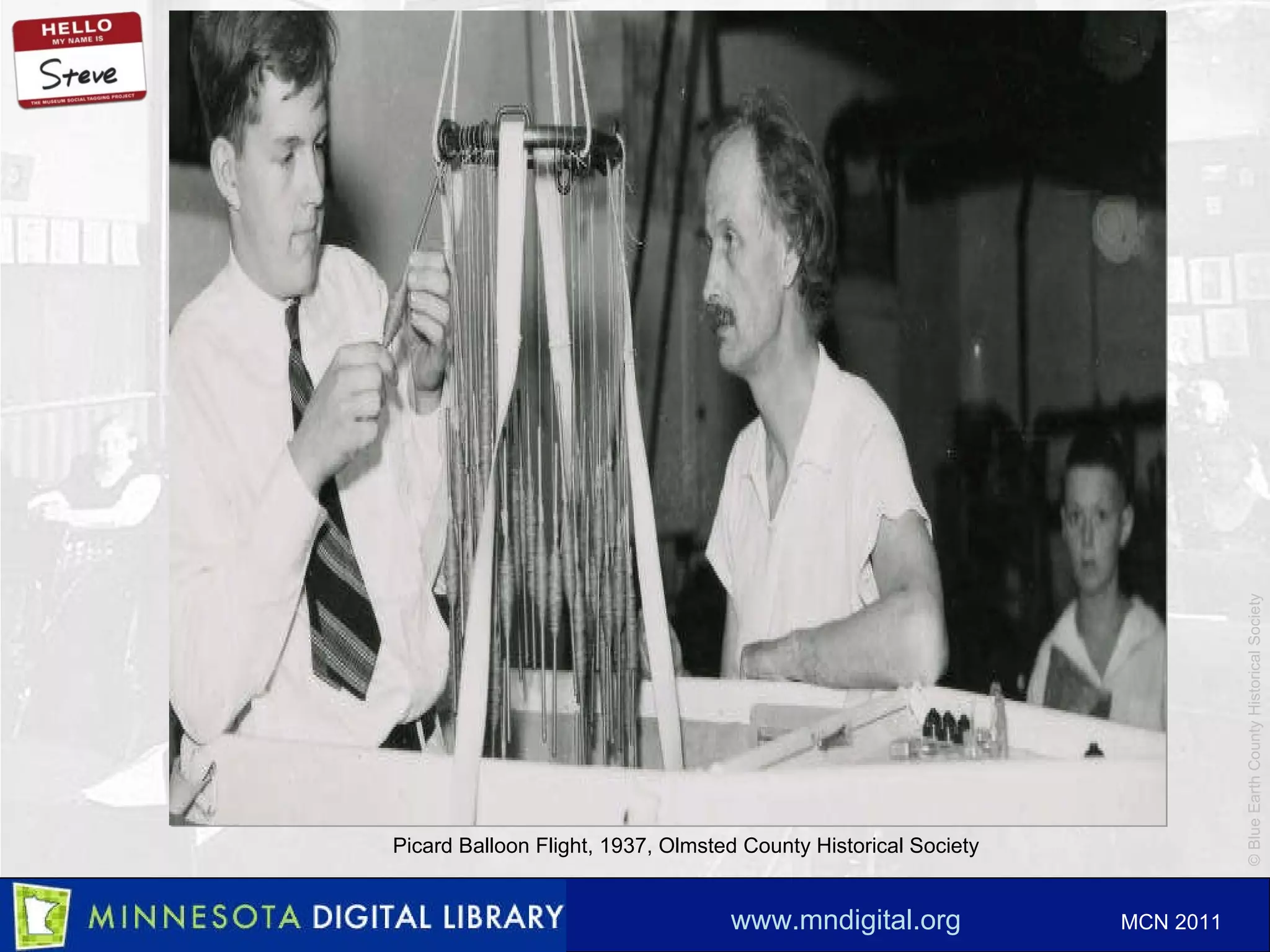 Picard Balloon Flight, 1937, Olmsted County Historical Society 