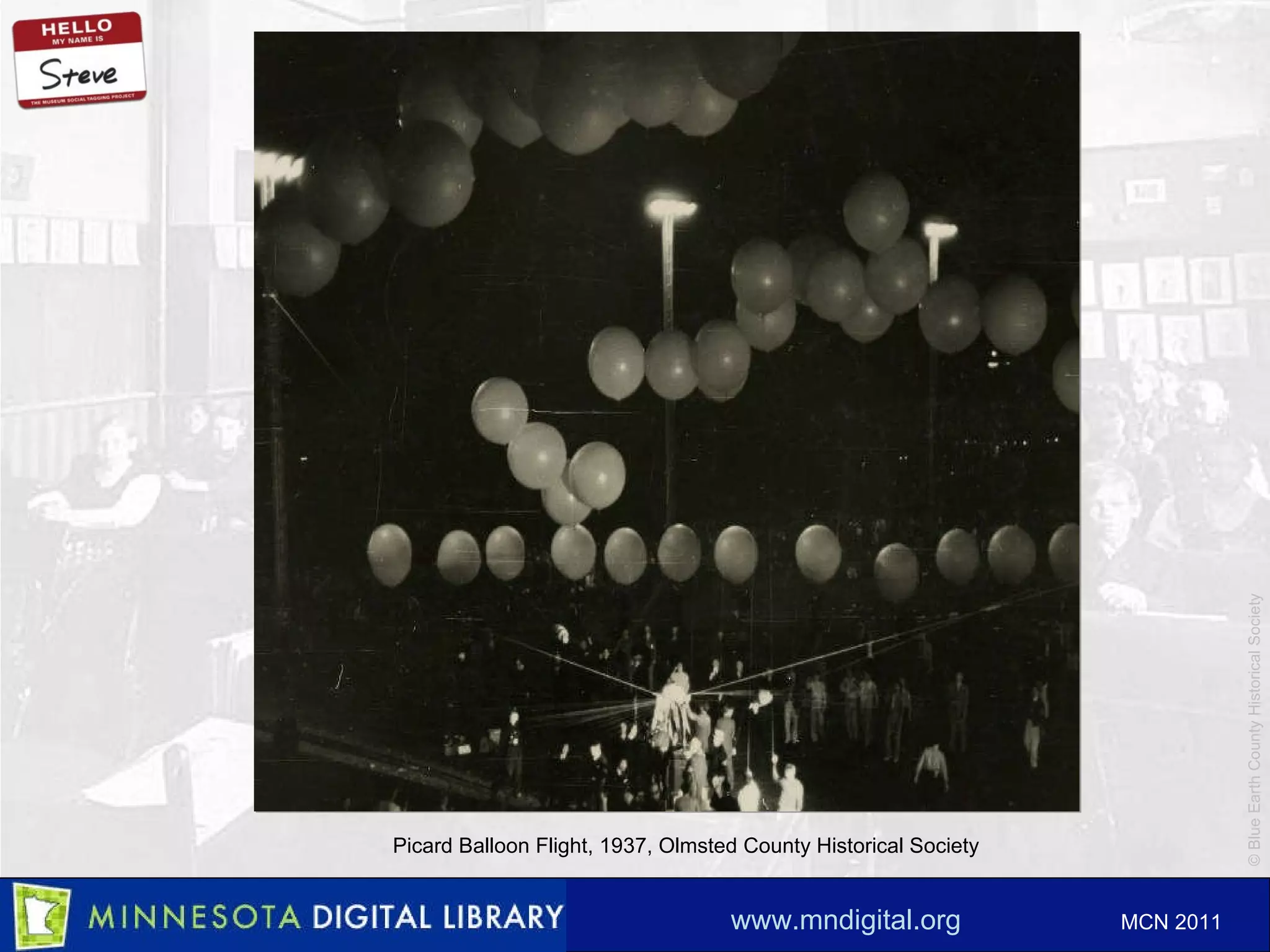 Picard Balloon Flight, 1937, Olmsted County Historical Society 