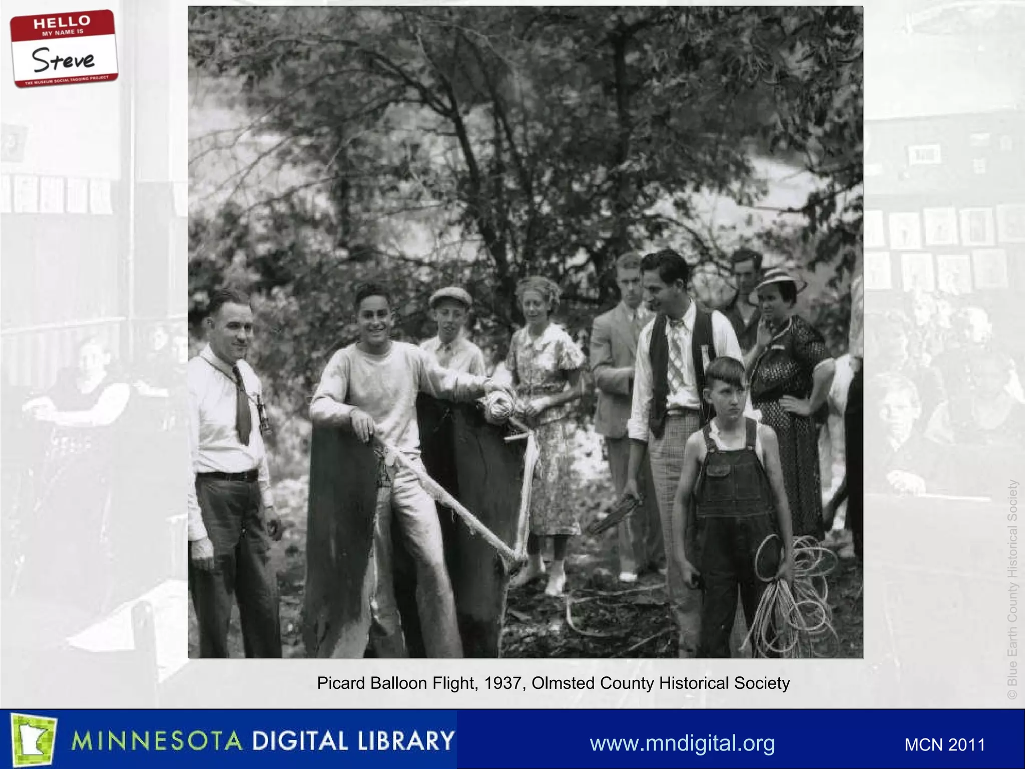 Picard Balloon Flight, 1937, Olmsted County Historical Society 