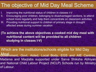 Mid Day Meal Scheme | PPT