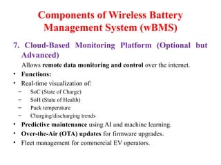 Advanced Battery Management Systems: V2G Integration and Wireless ...