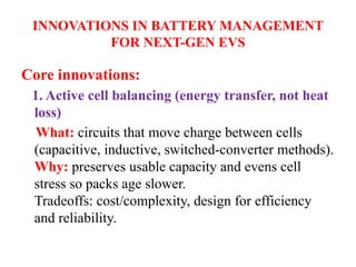 Advanced Battery Management Systems: V2G Integration and Wireless ...