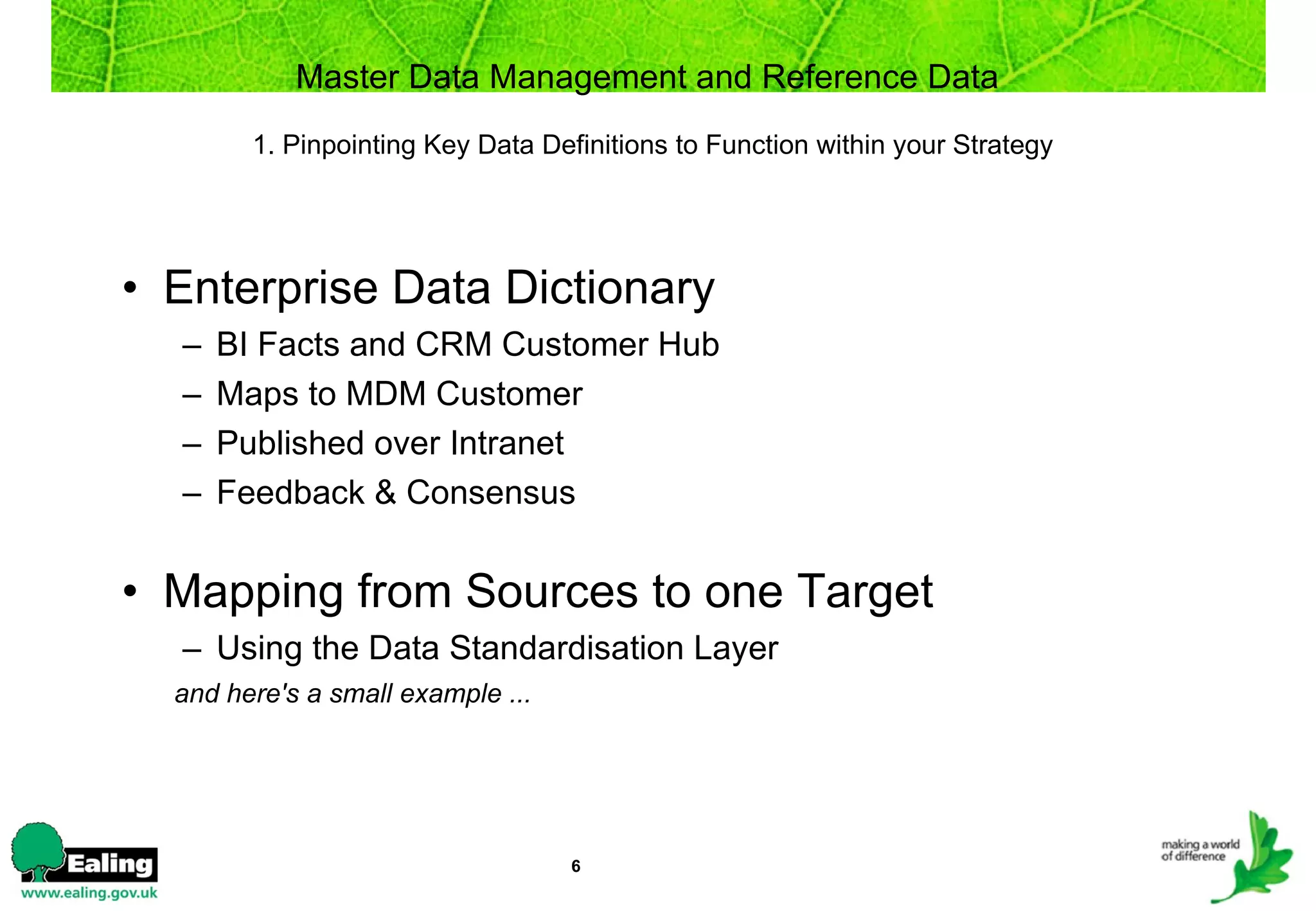 Mdm And Ref Data | PPT