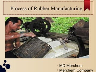 Process of Rubber Manufacturing

MD Merchem

Merchem Company
 