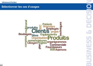 Sélectionner les cas d’usages




12
 