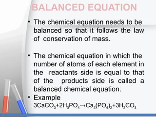 PPT. chemstry class 10 science chemical reactionand equation pptx | PPTX