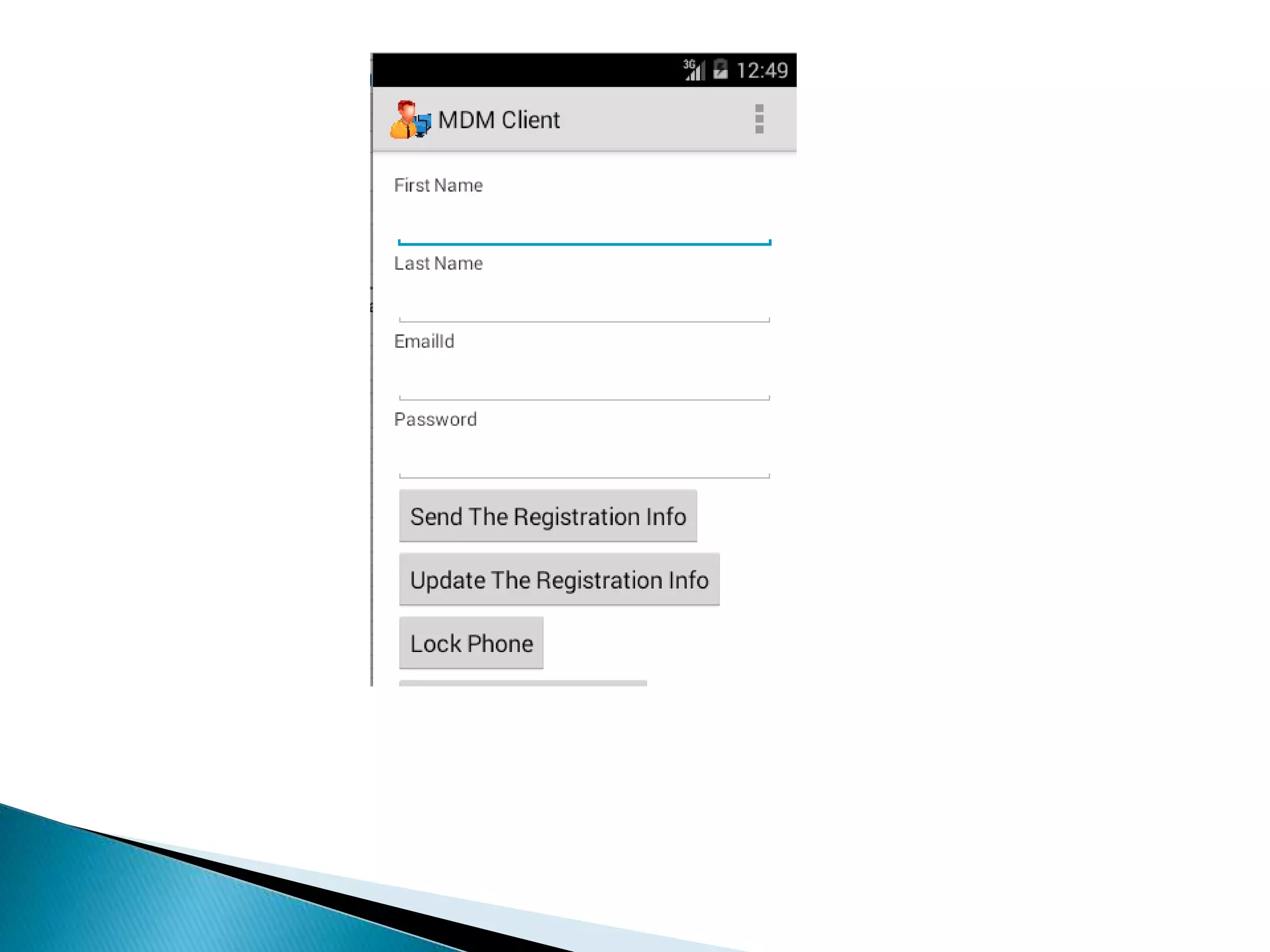 Mobile device management presentation | PPTX