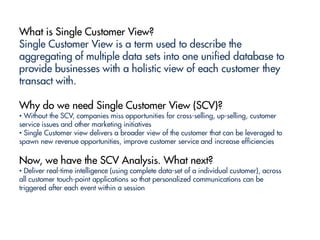 True Single Customer View | PPTX