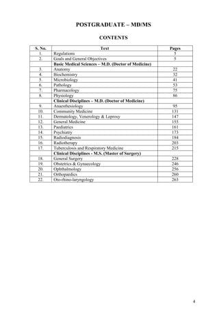 Md & ms curriculum | PDF