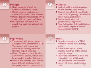 MDO Concept - An answer to Indian captive coal mining | PPTX
