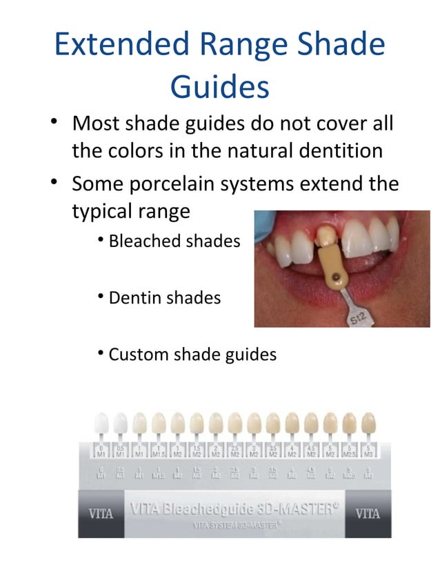 Shade selection for FPD | PPT