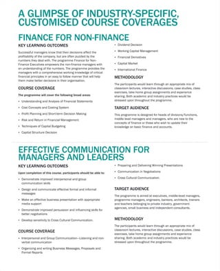 Management Development Programme Guide | PDF