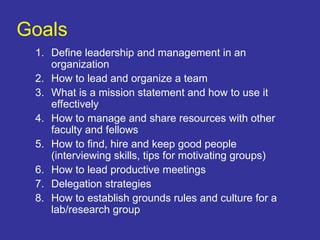 Developing Leadership Skills and Effective Team Building Strategies | PPT