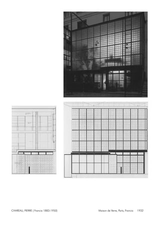 CHAREAU, PIERRE ( Francia 1883-1950) Maison de Verre, París, Francia 1932
 
