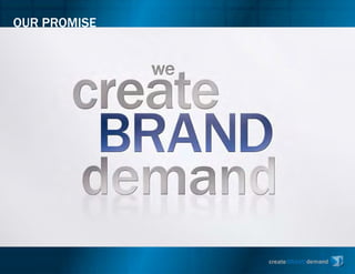 OUR PROMISE




              5
 