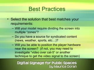 Digital Signage for Public Spaces | PPS